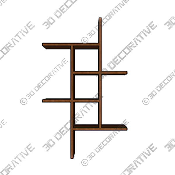 Suffield Piece Accent Shelf - 3D Decorative