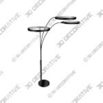 Spearing 80″ Arched - 3D Decorative