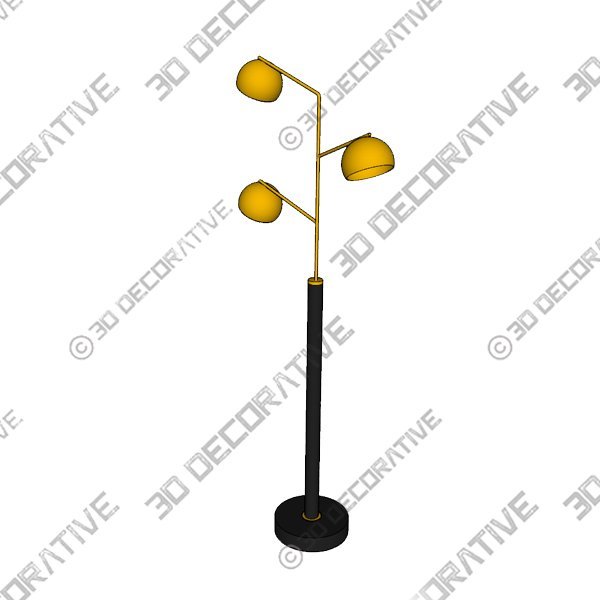 Andrei 68″ Tree Floor Lamp - 3D Decorative