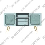 3_600x600-78-2.jpg Argus TV Stand for TVs up to 65″ - 3D Decorative