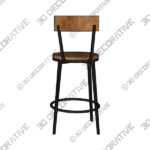 Stool-5-4-4.jpg Arnold Reclaimed Wood Swivel Stool - 3D Decorative