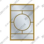 Beckett BKT-001 Mirrors Gold - 3D Decorative