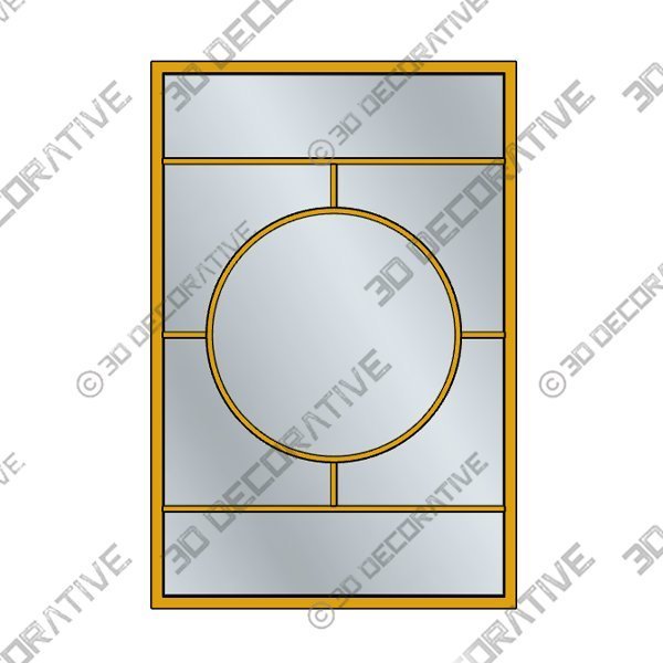 Beckett BKT-001 Mirrors Gold - 3D Decorative