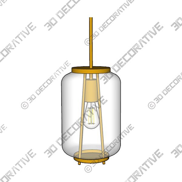 Bianca 1 - Light Single Pendant - 3D Decorative