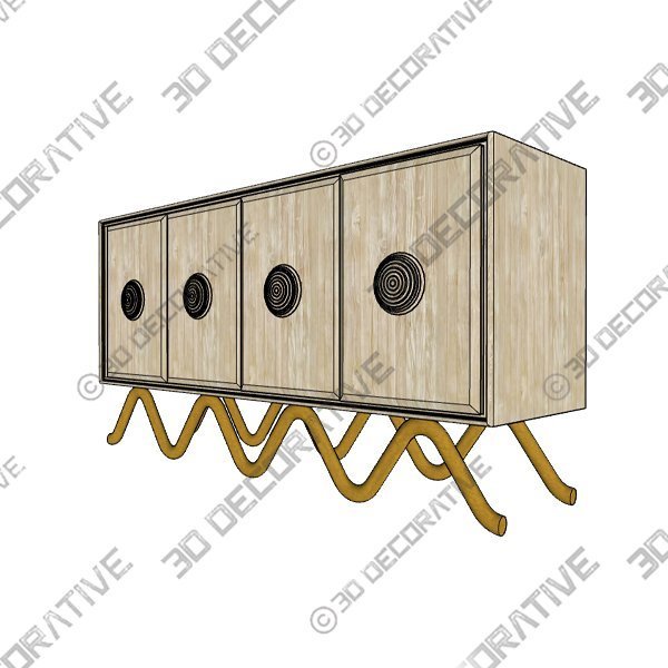 Brussels Buffet - 3D Decorative