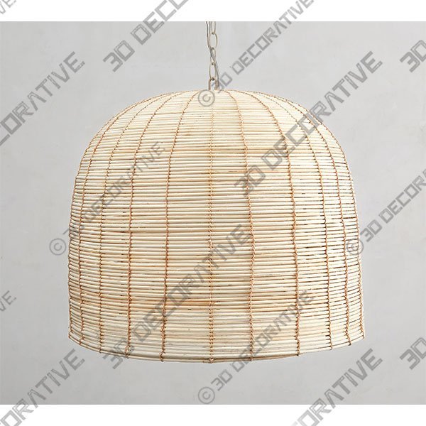 Cambria Rattan Pendant - 3D Decorative