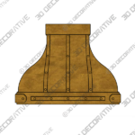 CAMELLIA RANGE HOOD - 3D Decorative