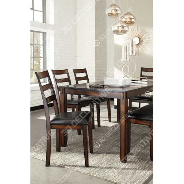 Carolina 6 Piece Dining Set - 3D Decorative