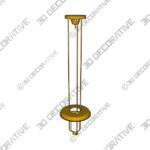 Lamp-3-7-4.jpg Ceiling Lamp T-825 by Hans Agne Jakobsson, 1960s - 3D Decorative