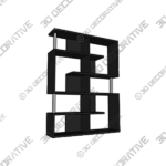 Chantilly Geometric Bookcase - 3D Decorative