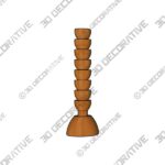 Cherry Candle Holder - 3D Decorative