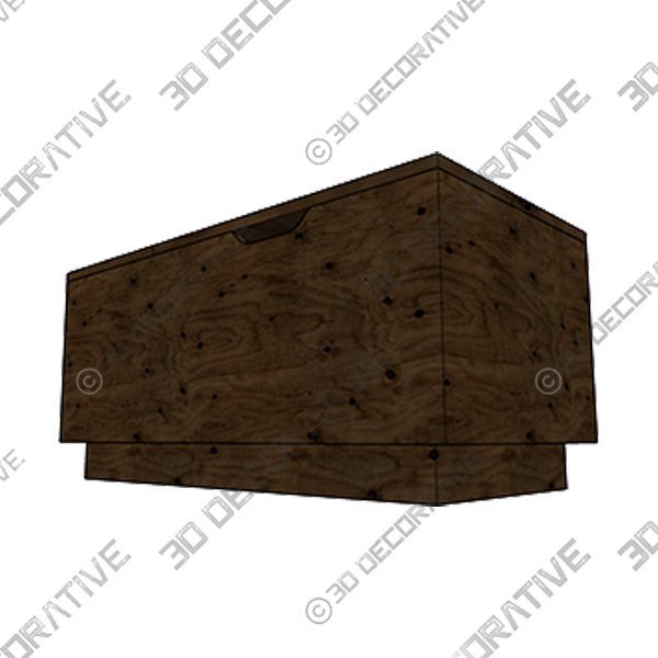Colten Lift Top Block Coffee Table with Storage - 3D Decorative