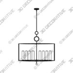 Chandelier-3-1-5.jpg Currey & Co Chaconne Brass Chandelier - 3D Decorative