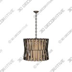 Chandelier-3-2-5.jpg Currey & Co Chaconne Brass Chandelier - 3D Decorative
