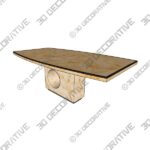 Dining Table by Willy Rizzo - 3D Decorative