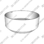 Bath-3.jpg Dung-W1240B 20'' x 49'' Freestanding Soaking Solid Surface Bathtub - 3D Decorative