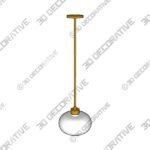 Pendant-3-4-1.jpg Eliena Pendant - 3D Decorative