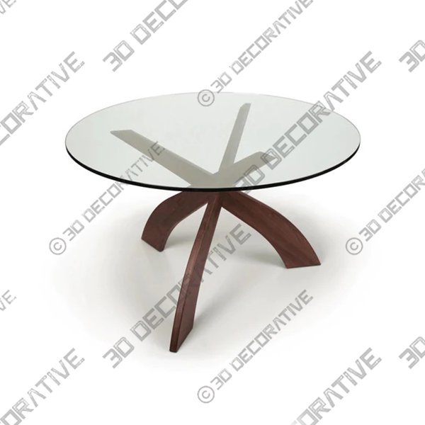 Entwine Round Dining Table - 3D Decorative