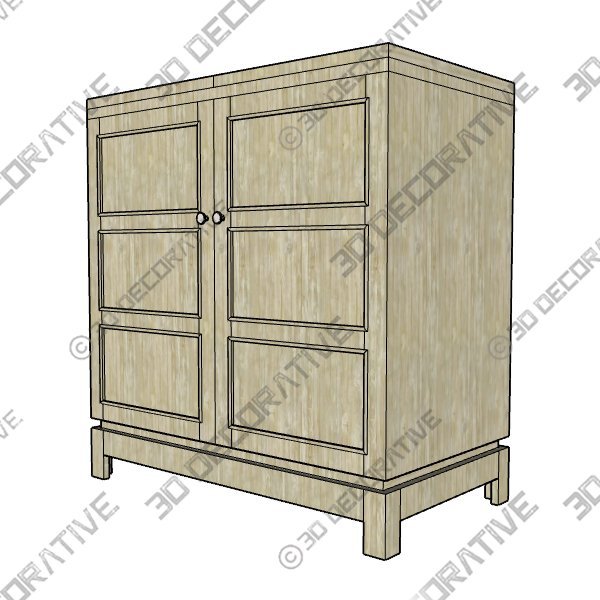 Escape Bar Cabinet - 3D Decorative
