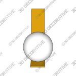 Fizi Wall sconce - 3D Decorative