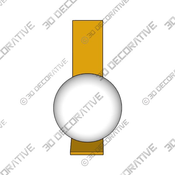 Fizi Wall sconce - 3D Decorative