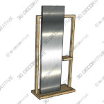 Free Standing Mirrors - 3D Decorative