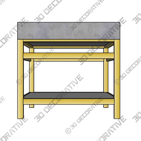 Funes 36″ Single Bathroom Vanity Set - 3D Decorative