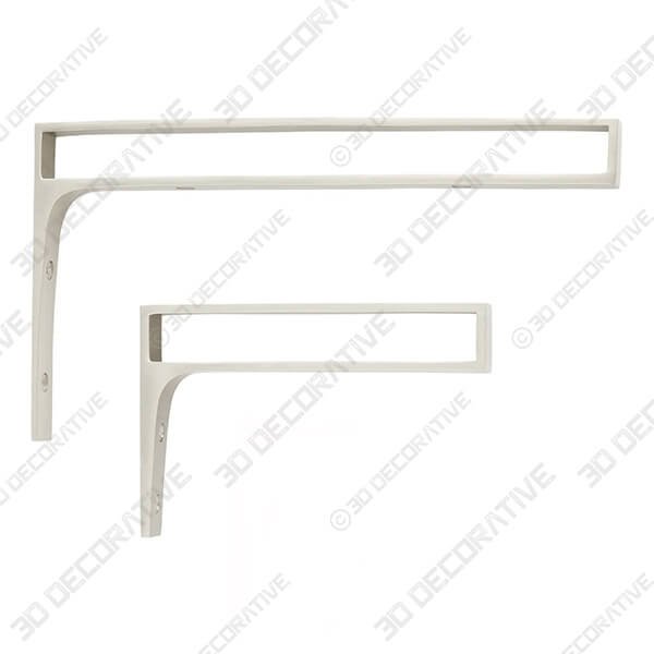 Gehler Solid Brass Shelf BracketĀ - 3D Decorative