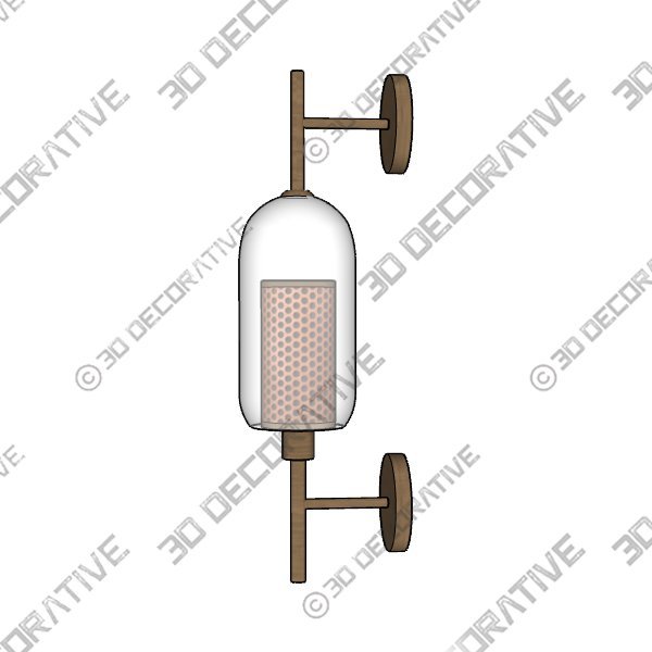 GLOW DOUBLE WALL LIGHT - 3D Decorative