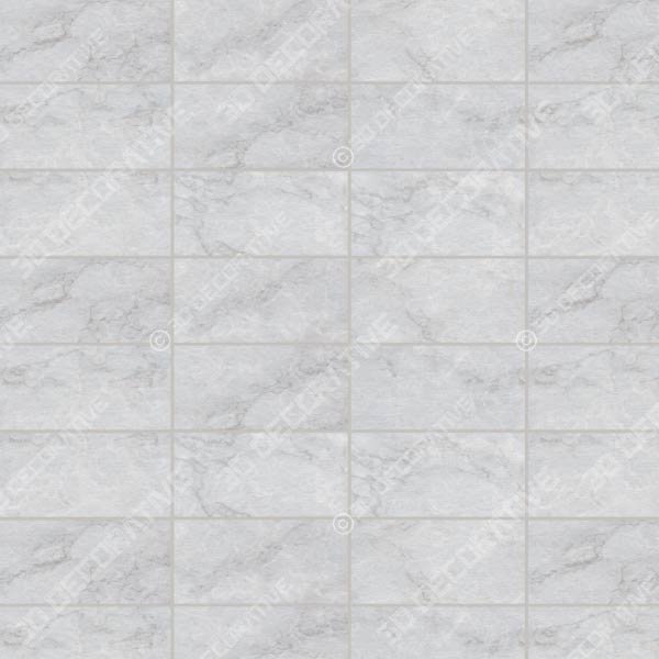 Grey Marble Floor Tile - 3D Decorative