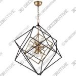 Hudson Valley Roundout 26″ Wide Brass Finish Pendant Light - 3D Decorative