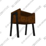6_600x600-32.jpg Lakwan 20.5” Tall End Table - 3D Decorative