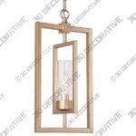 Pendant-5-13.jpg Milhouse 1 – Light Brushed Gold Pendant - 3D Decorative