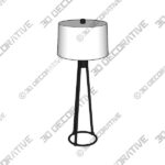 Molly Metal Table Lamp - 3D Decorative