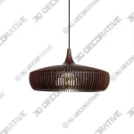 lights.png Natural Wood Pendant Lights - 3D Decorative