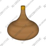 Candle-Holder-4-1-1.jpg Oak Candle Holder - 3D Decorative