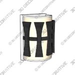 Wall-Light-3-4-1.jpg POSITIVE ENERGY WOODEN WALL LIGHT - 3D Decorative