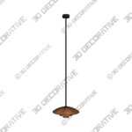 Pendant-3-10-3.jpg Rattan Pendant Light Fixture, Bamboo Lamp Shade Dining Chandeliers - 3D Decorative