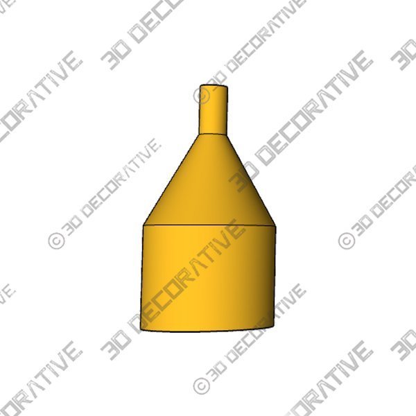 Stella and Eve Multi Iron Vase 2-piece Set - 3D Decorative