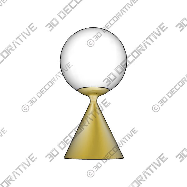 Table Lamp Gondol | White - 3D Decorative