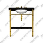 Sink-basin-4-1.jpg THE SINGLE LADYBOWER VANITY BASIN SUITE - 3D Decorative