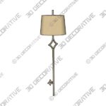 Sconce-3-7.jpg Theresa Sconce - Silver - 3D Decorative - 3D Decorative