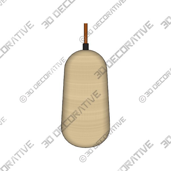 TRAVERTINE WABI LIGHTS 8 - 3D Decorative