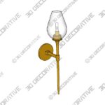 Sconce-3-5-1.jpg TULIP GRAND SCONCE - 3D Decorative