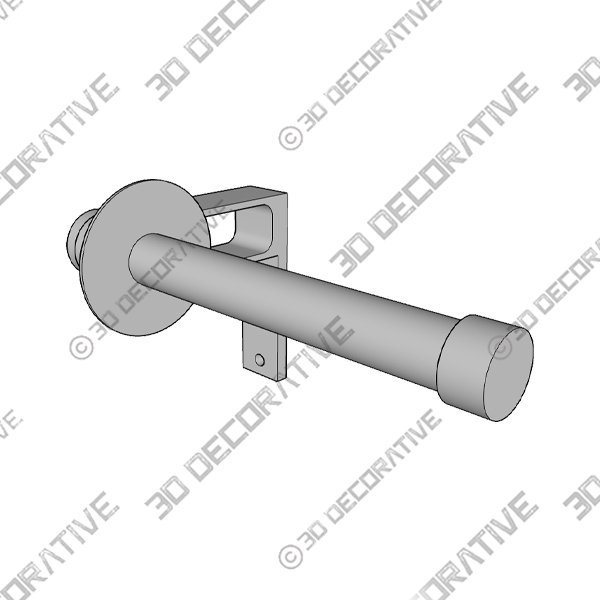 West Slope Toilet Paper Holder - 3D Decorative