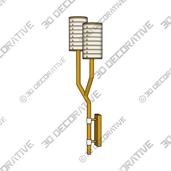 Yew Wall light - 3D Decorative