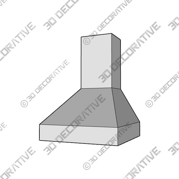 ZLINE 30″ Wall Range Hood (597-30) - 3D Decorative