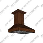 Hood-4-2.jpg ZLINE Wooden Wall Mount Range Hood In Rustic Light Finish - 3D Decorative