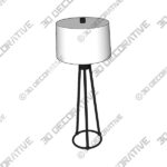 Molly Metal Table Lamp - 3D Decorative