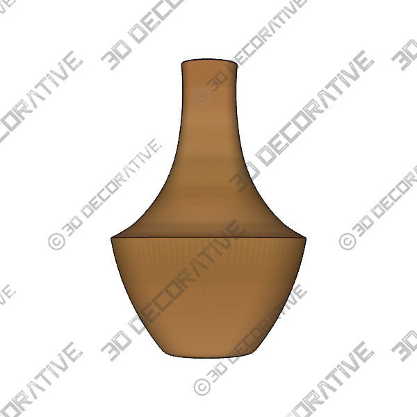 Coastal Wood Vases - 3D Decorative